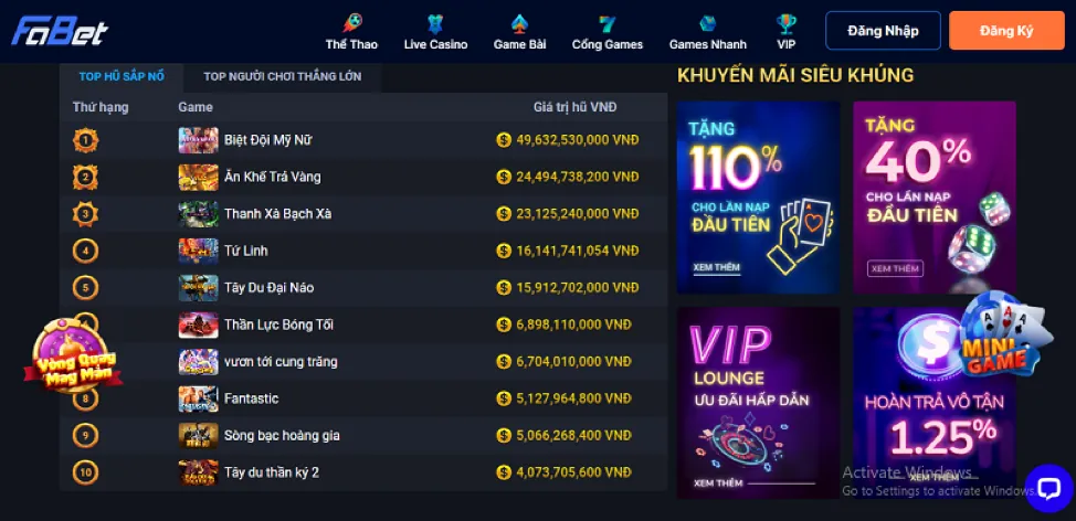 Các trò chơi mới tại 4466club nhà cái